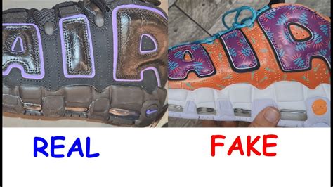 how to check if air more uptempo are fake